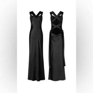 Stolen Stories Angel Maxi Dress in Black